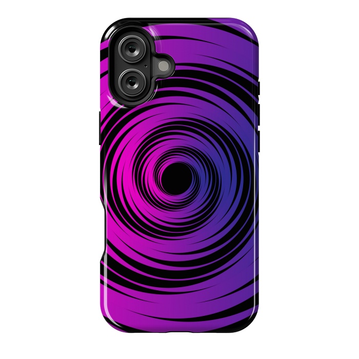 iPhone 16 Plus StrongFit spiral pattern 3  by MALLIKA