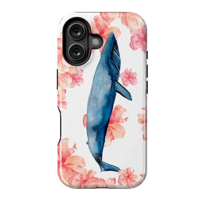 iPhone 16 StrongFit Floral Sea by Amaya Brydon