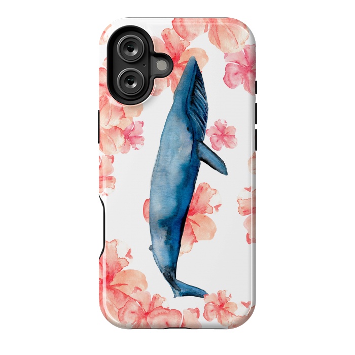 iPhone 16 Plus StrongFit Floral Sea by Amaya Brydon