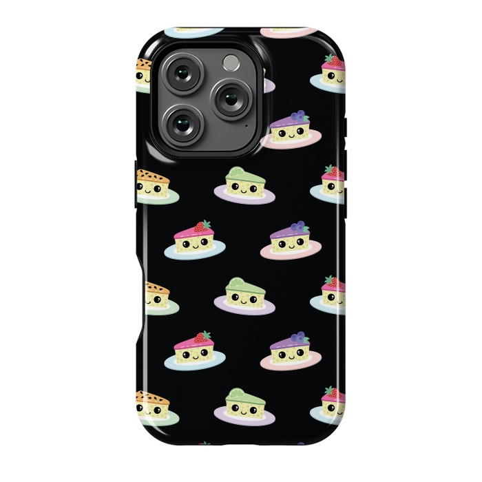 iPhone 16 Pro StrongFit Cheesecake pattern by Laura Nagel