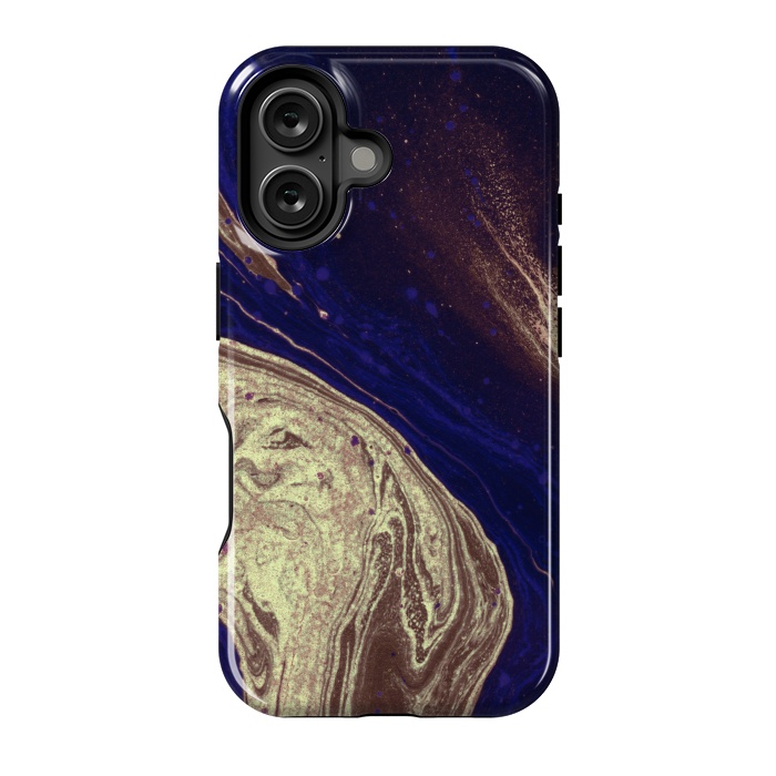 iPhone 16 StrongFit Liquid Marble Design II by ArtsCase