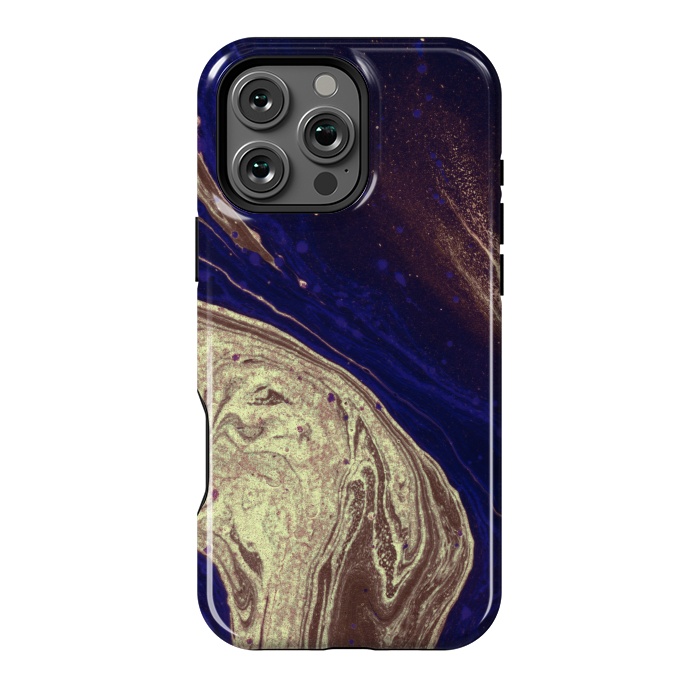 iPhone 16 Pro Max StrongFit Liquid Marble Design II by ArtsCase