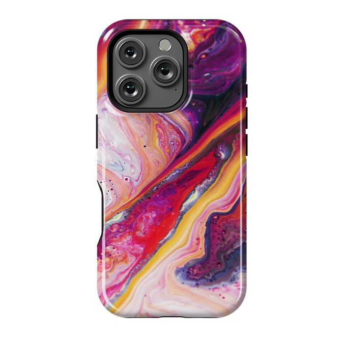 iPhone 16 Pro StrongFit Liquid Marble XI by ArtsCase