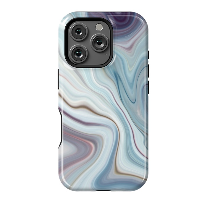 iPhone 16 Pro StrongFit Marble Liquid Pattern by ArtsCase