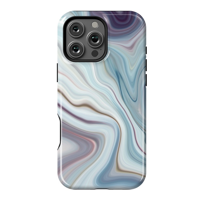 iPhone 16 Pro Max StrongFit Marble Liquid Pattern by ArtsCase