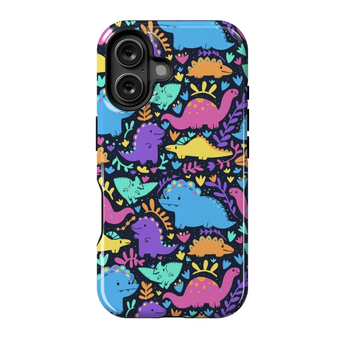 iPhone 16 StrongFit Dinos  by Maria Jose Da Luz