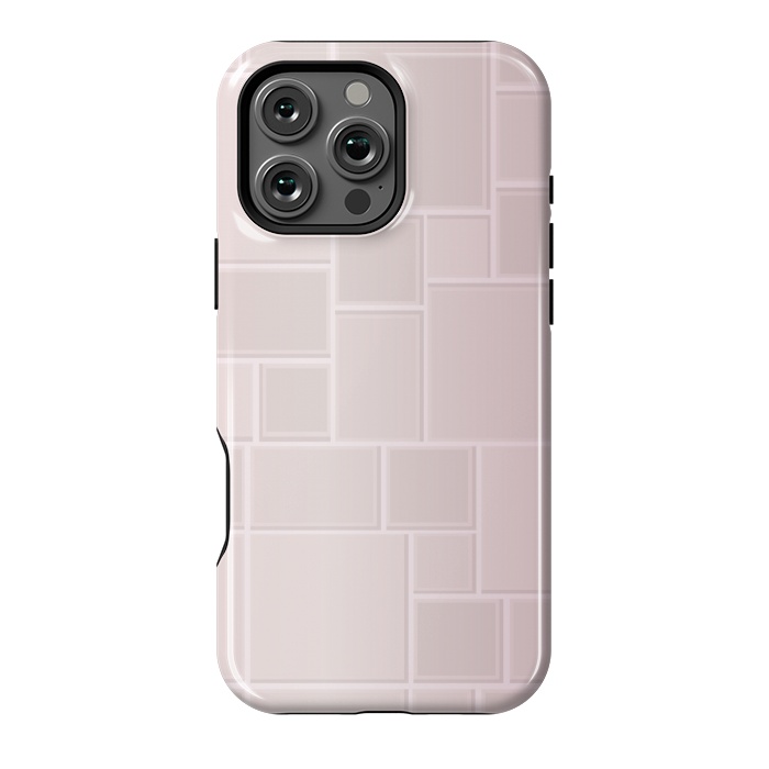 iPhone 16 Pro Max StrongFit PINK BLOCKS 2 by MALLIKA