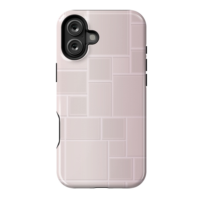 iPhone 16 Plus StrongFit PINK BLOCKS 2 by MALLIKA