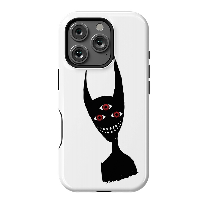 iPhone 16 Pro StrongFit Dark devil by Laura Nagel