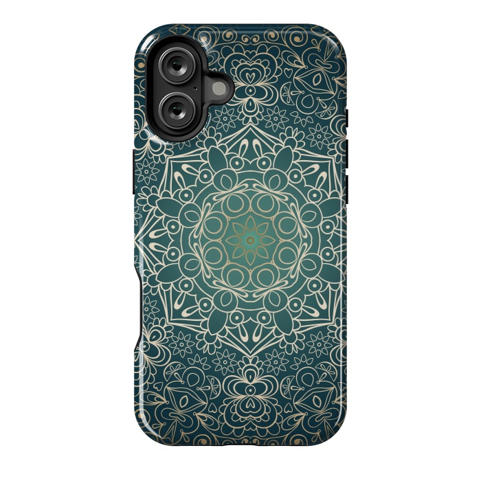 iPhone 16 Plus StrongFit Fantasy Mandala Design by ArtsCase