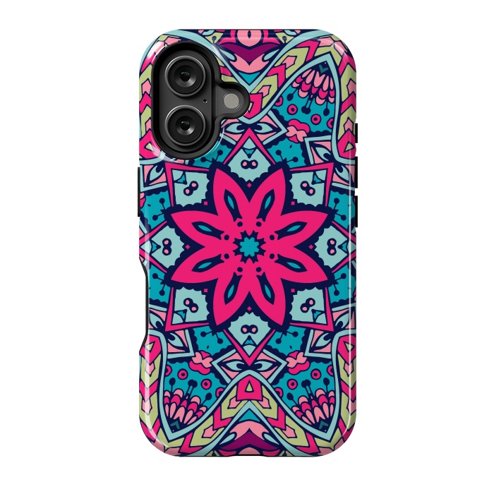 iPhone 16 StrongFit Mandala Pattern VIII by ArtsCase