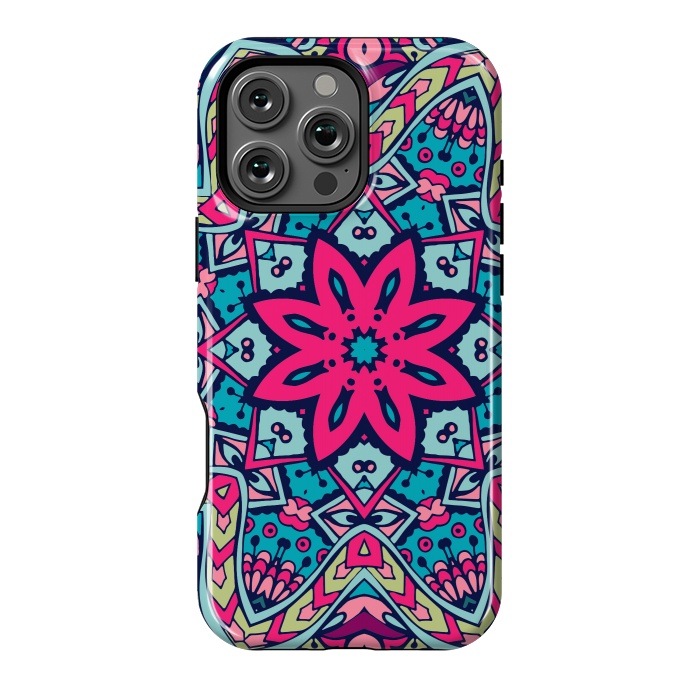 iPhone 16 Pro Max StrongFit Mandala Pattern VIII by ArtsCase