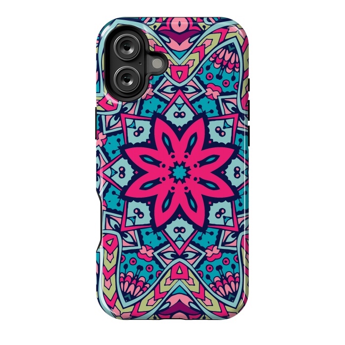 iPhone 16 Plus StrongFit Mandala Pattern VIII by ArtsCase