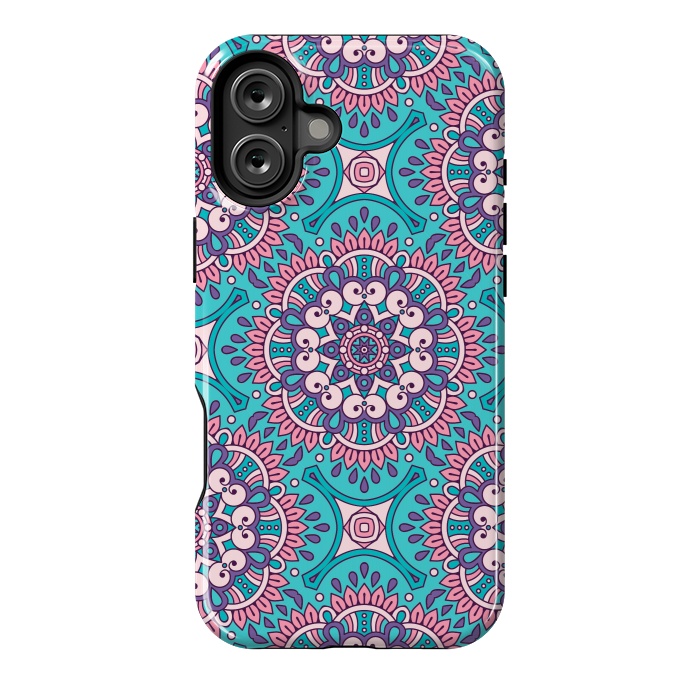 iPhone 16 Plus StrongFit Oriental Mandala Pattern by ArtsCase