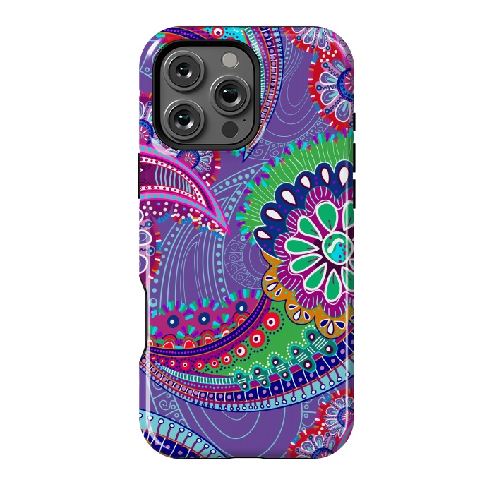 iPhone 16 Pro Max StrongFit Paisley Modern Design by ArtsCase