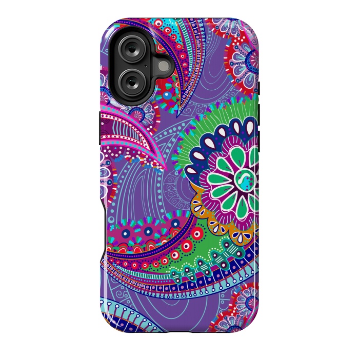 iPhone 16 Plus StrongFit Paisley Modern Design by ArtsCase