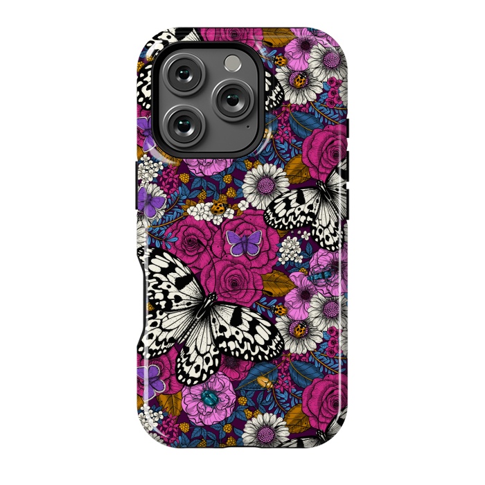 iPhone 16 Pro StrongFit A colorful garden II by Katerina Kirilova