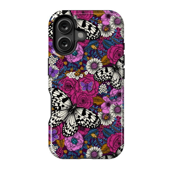 iPhone 16 StrongFit A colorful garden II by Katerina Kirilova