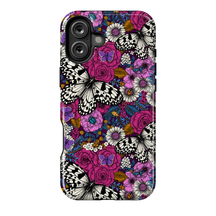 iPhone 16 Plus StrongFit A colorful garden II by Katerina Kirilova