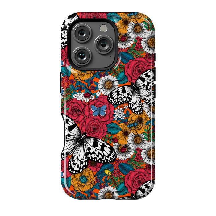 iPhone 16 Pro StrongFit A colorful garden by Katerina Kirilova