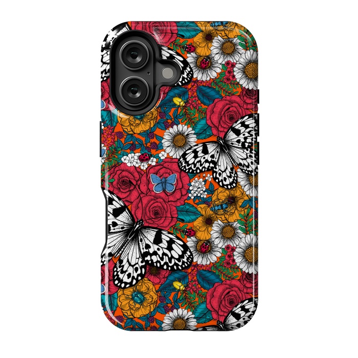 iPhone 16 StrongFit A colorful garden by Katerina Kirilova