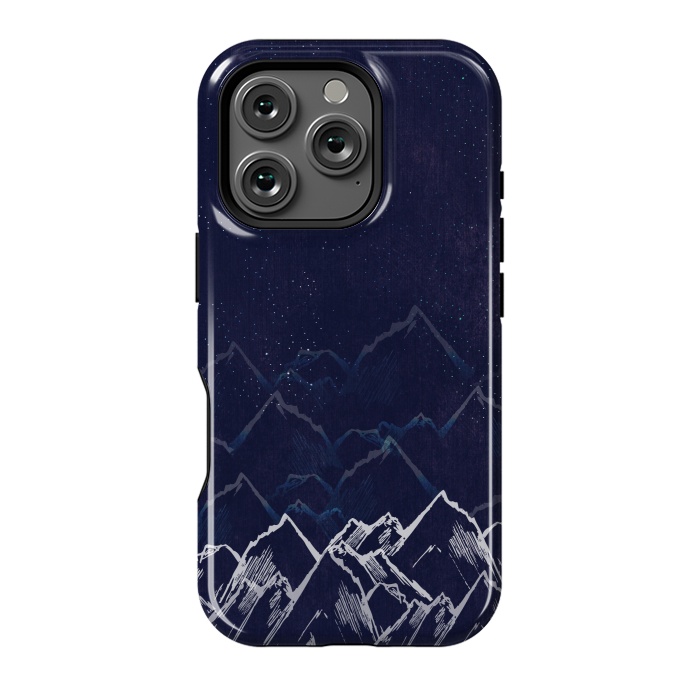 iPhone 16 Pro StrongFit Mountain Mist by Rose Halsey