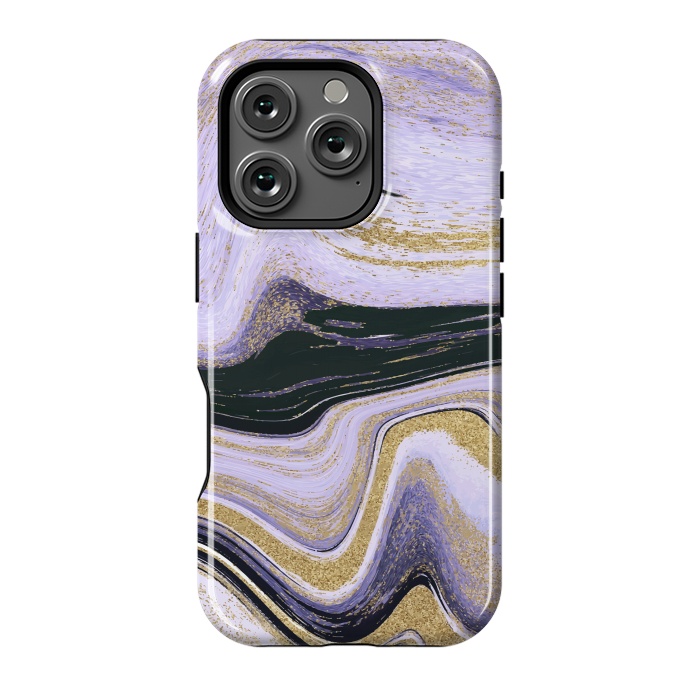 iPhone 16 Pro StrongFit Ink Painting Abstract Pattern by ArtsCase