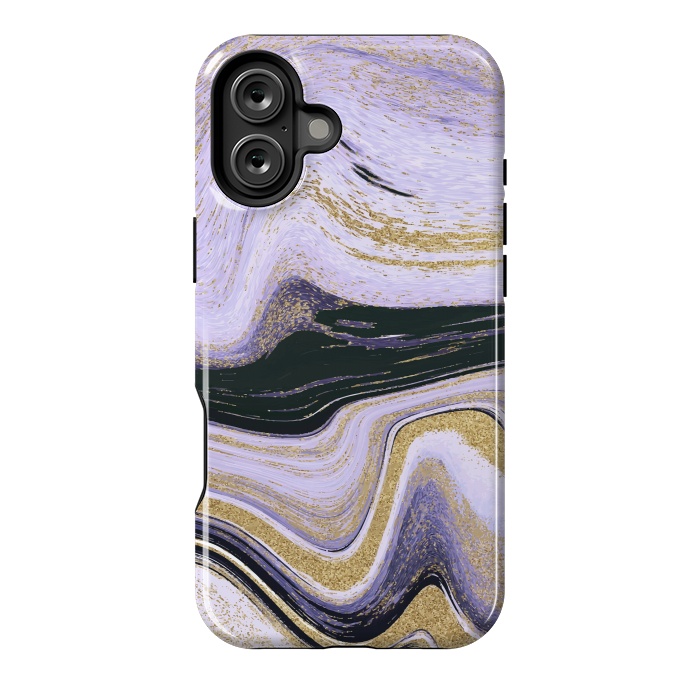 iPhone 16 Plus StrongFit Ink Painting Abstract Pattern by ArtsCase