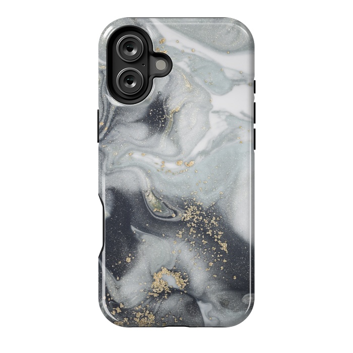 iPhone 16 Plus StrongFit Style Incorporates the Swirls of Marble by ArtsCase