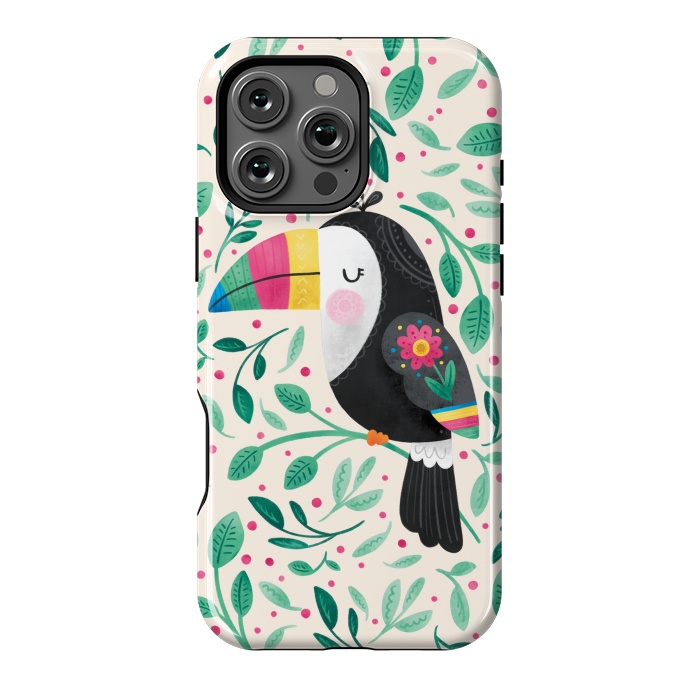 iPhone 16 Pro Max StrongFit Cheeky Toucan by Noonday Design