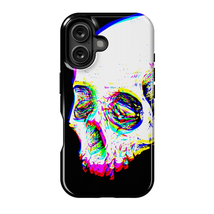 iPhone 16 StrongFit Skull Glitch by Afif Quilimo