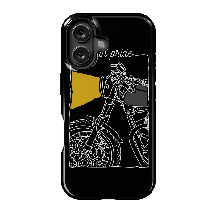 iPhone 16 StrongFit Ride With Pride by Afif Quilimo