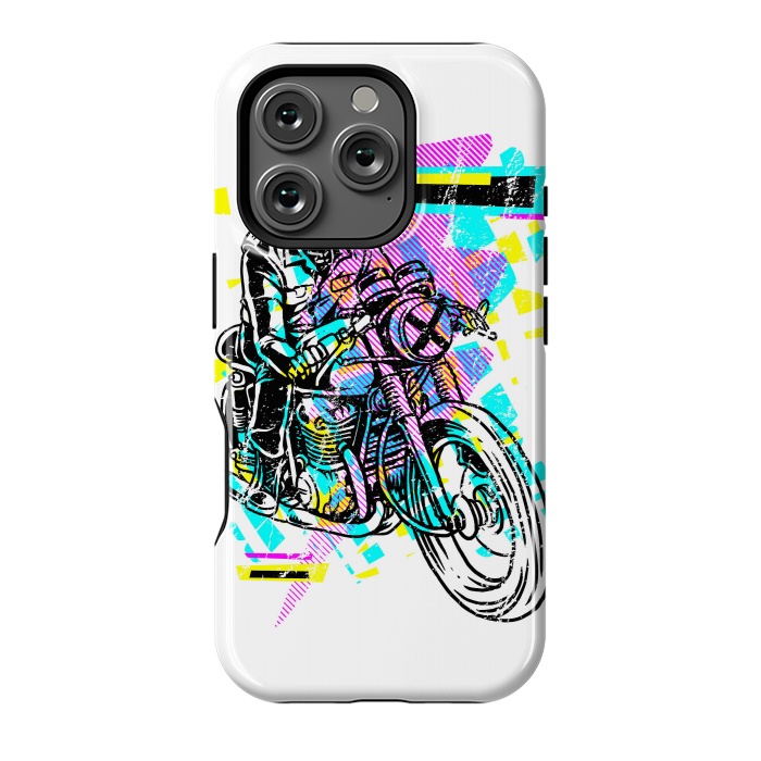 iPhone 16 Pro StrongFit Pop Biker by Afif Quilimo