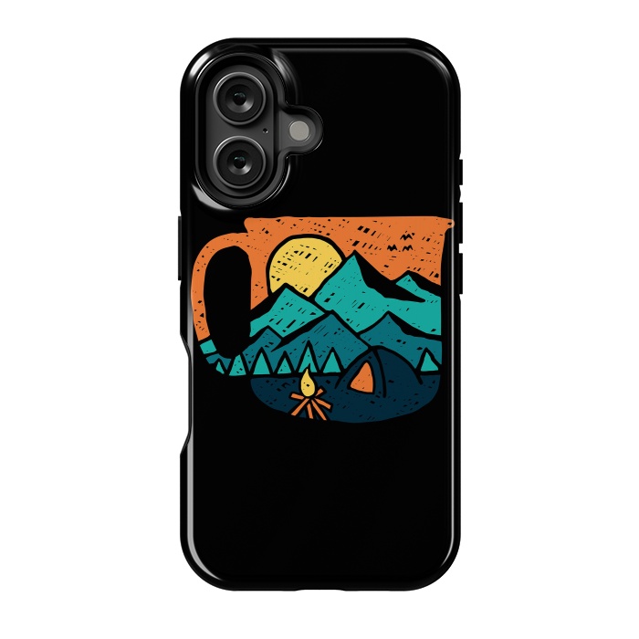 iPhone 16 StrongFit Coffee and Adventure by Afif Quilimo