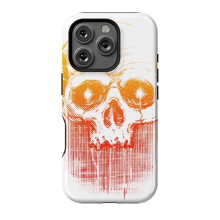 iPhone 16 Pro StrongFit Skull Gradient by Afif Quilimo