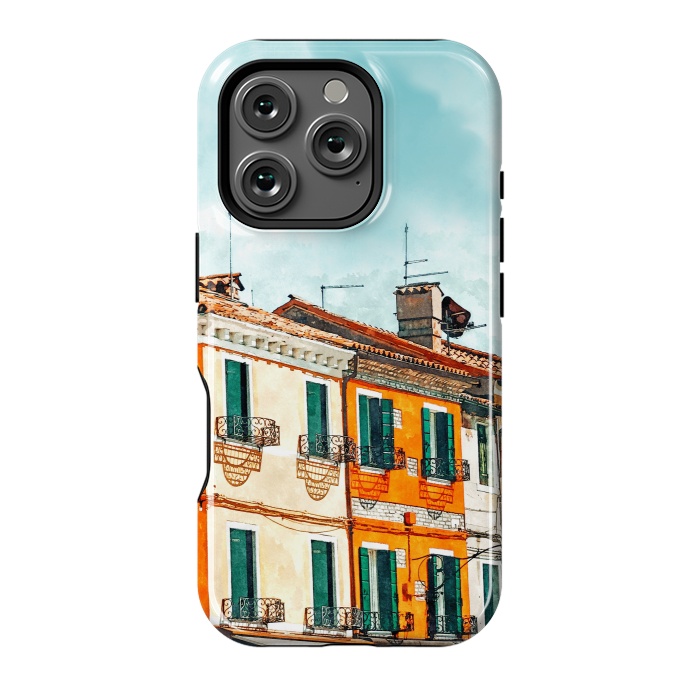 iPhone 16 Pro StrongFit Burano Island by Uma Prabhakar Gokhale