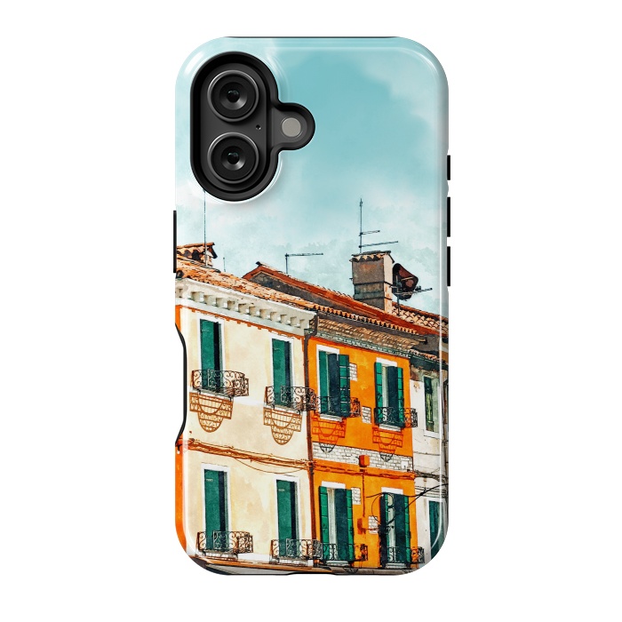 iPhone 16 StrongFit Burano Island by Uma Prabhakar Gokhale