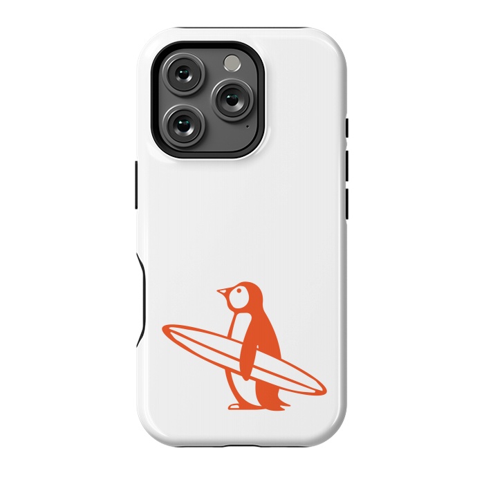 iPhone 16 Pro StrongFit SURF PENGUIN by Arif Rahman