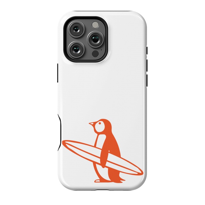 iPhone 16 Pro Max StrongFit SURF PENGUIN by Arif Rahman