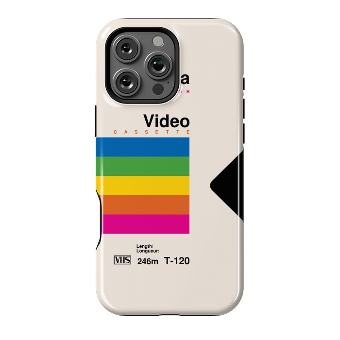 iPhone 16 Pro Max StrongFit VHS CASSETTE BOX I by Arif Rahman