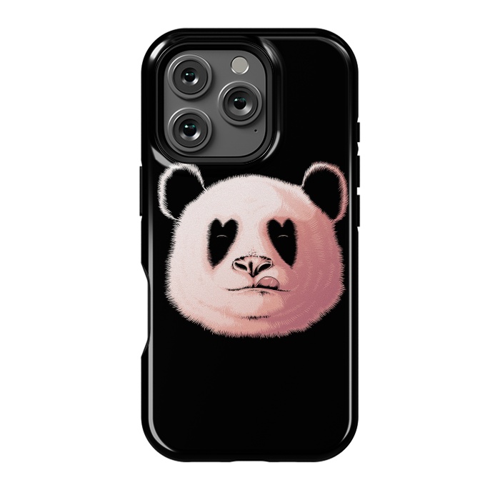 iPhone 16 Pro StrongFit Panda in Love by Afif Quilimo