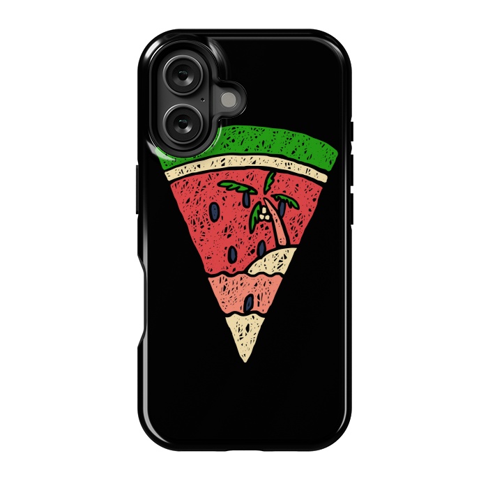 iPhone 16 StrongFit Watermelon and Beach by Afif Quilimo