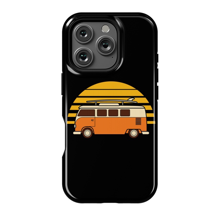 iPhone 16 Pro StrongFit Sunset Van by Afif Quilimo