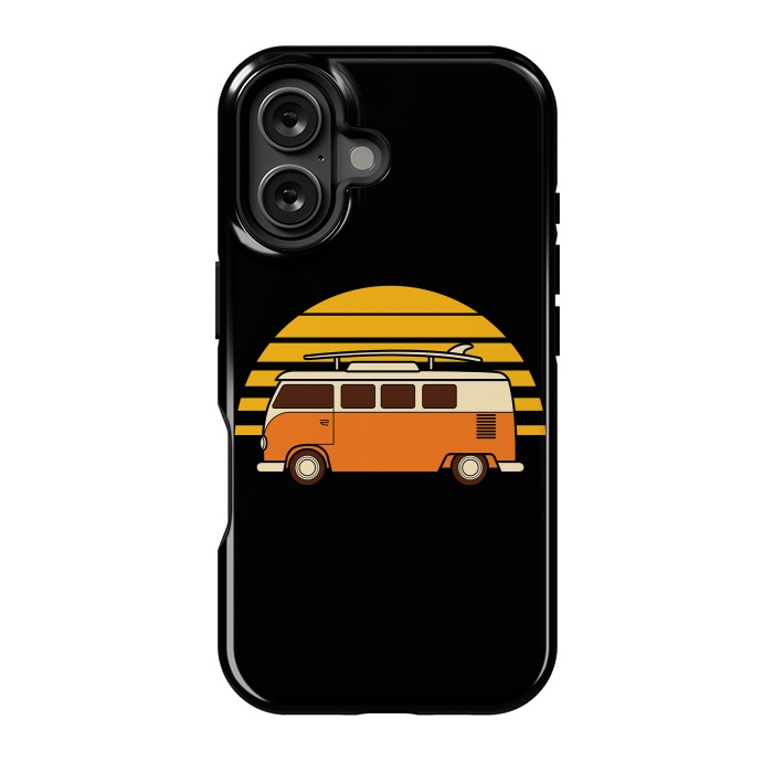 iPhone 16 StrongFit Sunset Van by Afif Quilimo