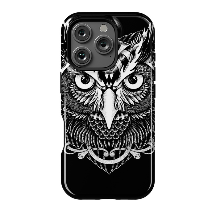 iPhone 16 Pro StrongFit Owl ornate by Afif Quilimo