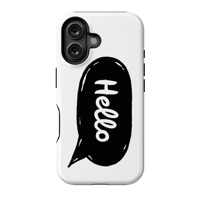 iPhone 16 StrongFit Hello by Laura Nagel