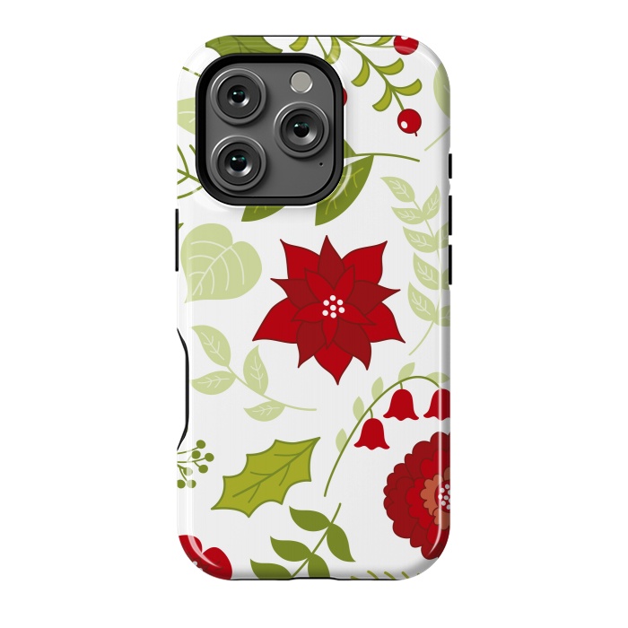 iPhone 16 Pro StrongFit Christmas and New Year forest by ArtsCase