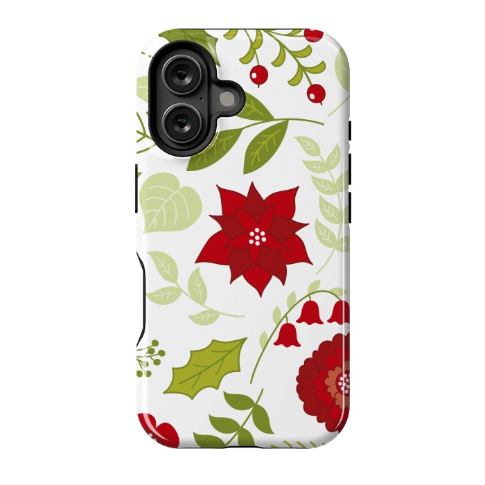 iPhone 16 StrongFit Christmas and New Year forest by ArtsCase