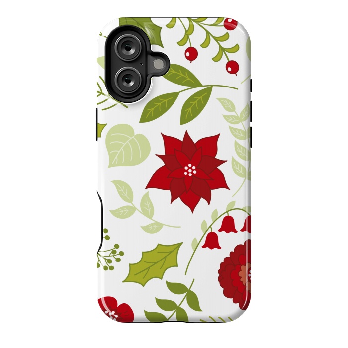 iPhone 16 Plus StrongFit Christmas and New Year forest by ArtsCase