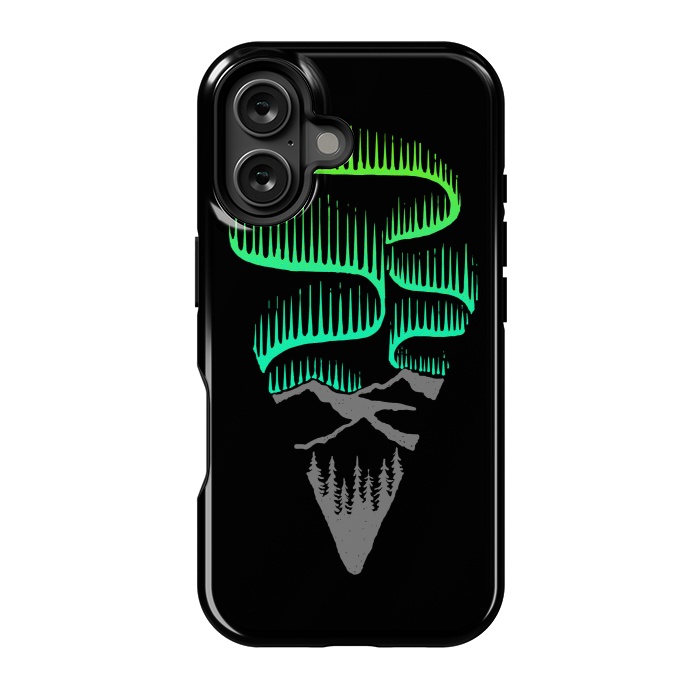 iPhone 16 StrongFit Aurora Borealis by Afif Quilimo